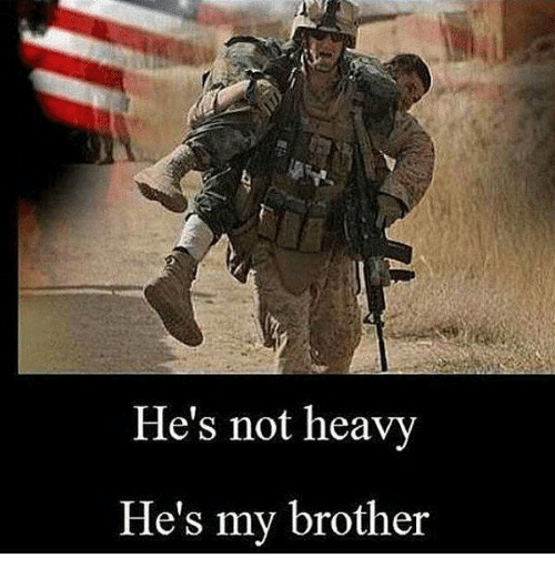 He's not heavy, he's my brother! – F3 New Orleans